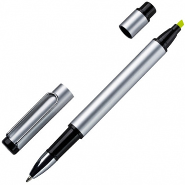 Logotrade promotional item image of: Metal duo pen GETAFE