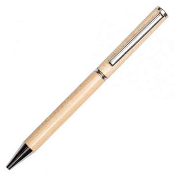 Logotrade advertising products photo of: Wooden ballpen HEYWOOD
