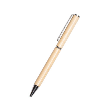 Logotrade promotional gift picture of: Wooden ballpen HEYWOOD