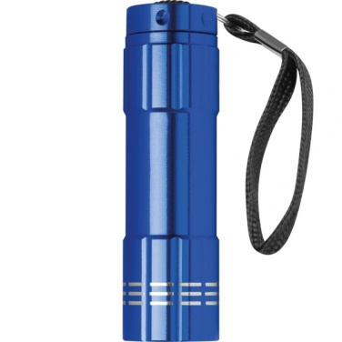 Logo trade promotional merchandise photo of: 6 COB metal torch MONTARGIS