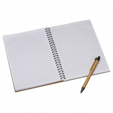 Logotrade promotional item picture of: A5 ECO Notepad KENTWOOD