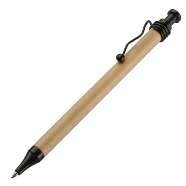 Logotrade promotional merchandise picture of: Cardboard ballpen CRAMLINGTON