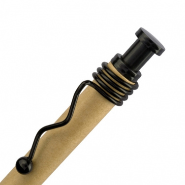 Logo trade promotional gifts picture of: Cardboard ballpen CRAMLINGTON