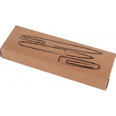 Logo trade promotional merchandise picture of: Rosewood writing set OXFORD