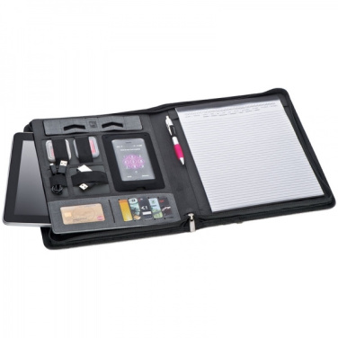 Logotrade business gift image of: A4 folder with power bank Elda