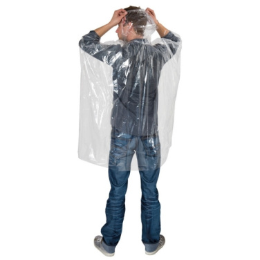 Logo trade promotional giveaways picture of: Emergency poncho TOURS