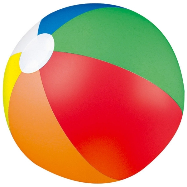 Logo trade advertising product photo of: Multicolour beach ball PALM SPRINGS