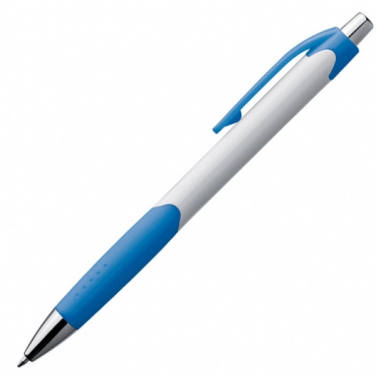 Logo trade promotional products image of: Plastic ballpen MAO