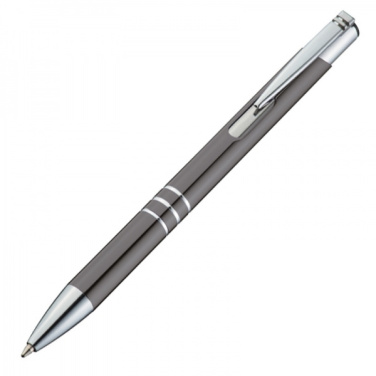 Logo trade advertising product photo of: Metal ballpen ASCOT