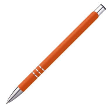 Logo trade promotional merchandise picture of: Metal ballpen NEW JERSEY