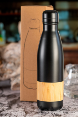 Logo trade business gift photo of: Stainless steel bottle KOBE 750 ml