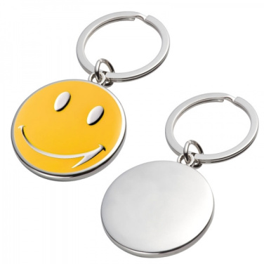 Logotrade promotional merchandise photo of: Keyring SMILE