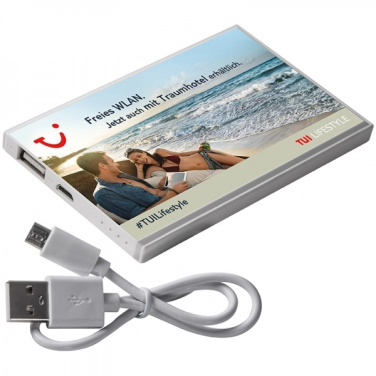 Logo trade promotional merchandise image of: Power bank PINEVILLE 2200 mAh