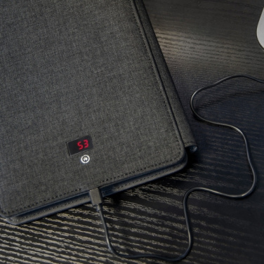 Logo trade promotional giveaways picture of: Power bank folder Leno