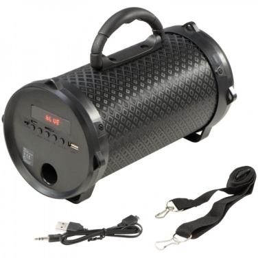 Logo trade promotional merchandise image of: Bluetooth speaker ALICANTE