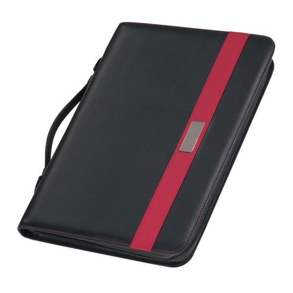 Logo trade promotional merchandise picture of: A4 Conference folder Milwaukee