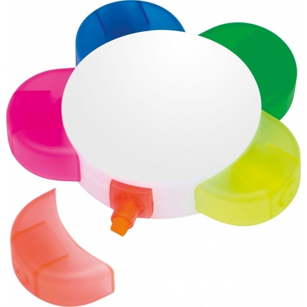 Logo trade business gifts image of: Highlighter 5in1 BUTTERWORTH