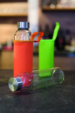 Logo trade promotional products picture of: Glass bottle KLAGENFURT 500 ml