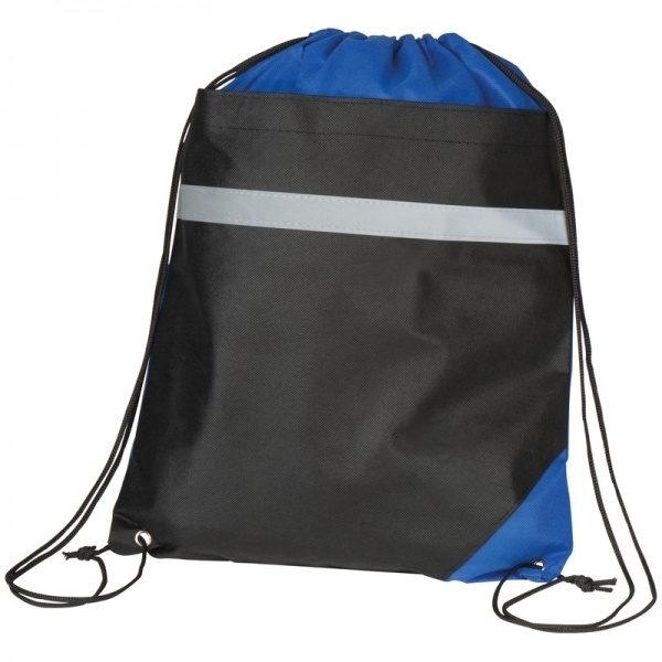 Logo trade advertising product photo of: Reflector Draw String Bag BOCHUM