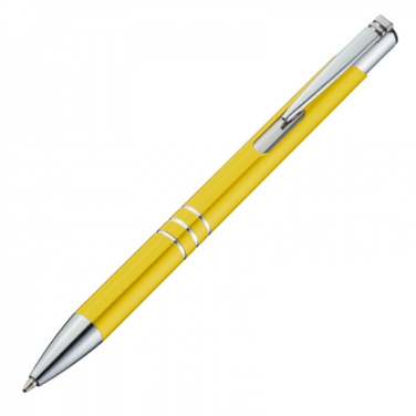 Logo trade promotional gifts image of: Metal ballpen ASCOT