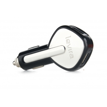 Logo trade promotional merchandise photo of: Dual USB Car Charger