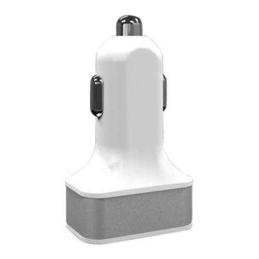 Logo trade promotional gifts picture of: Car Charger with 3 USB ports