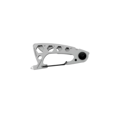 Logo trade business gift photo of: Multifunctional tool BURUNDI Schwarzwolf