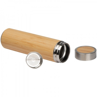 Logo trade promotional giveaways image of: Stainless steel bottle VALDEMORO 550 ml