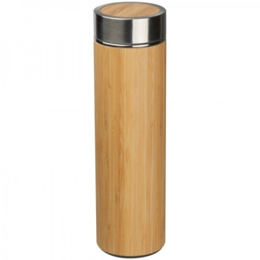 Logo trade advertising product photo of: Stainless steel bottle VALDEMORO 550 ml