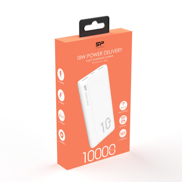 Logo trade promotional giveaways picture of: POWER BANK SILICON POWER QP15 10000 MAH