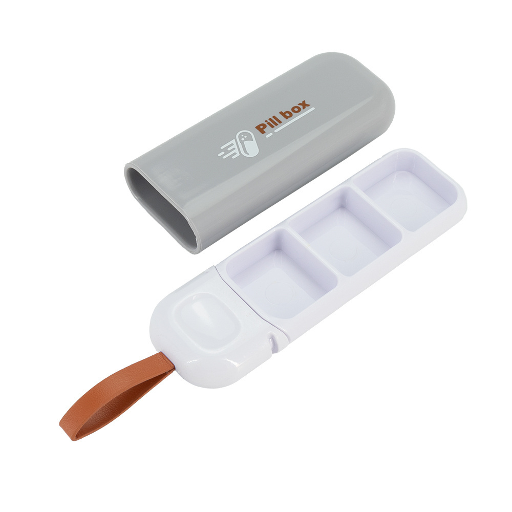 Logo trade promotional products image of: Pillbox