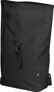 Logo trade promotional items image of: RPET backpack OKLAHOMA CITY