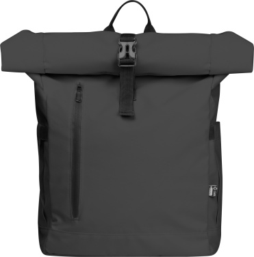 Logo trade promotional items image of: RPET backpack OKLAHOMA CITY