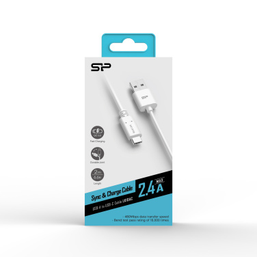 Logo trade business gift photo of: Data transfer cable LK10 Type - C Quick Charge 3.0