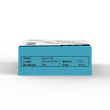 Logo trade promotional products picture of: Data transfer cable LK10 Type - C Quick Charge 3.0
