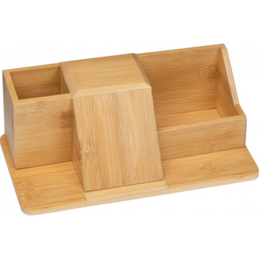 Logo trade corporate gifts image of: Desk organizer LUBLIN