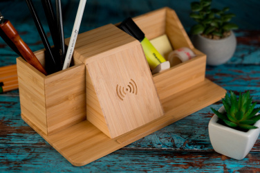 Logo trade corporate gifts picture of: Desk organizer LUBLIN