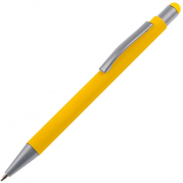 Logo trade advertising products image of: Metal ballpen touch pen soft touch SALT LAKE CITY