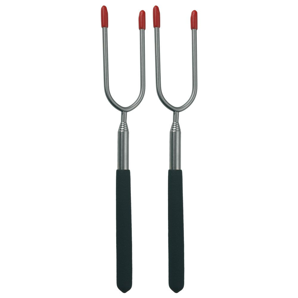 Logotrade promotional gift image of: BBQ forks LIPNO Schwarzwolf