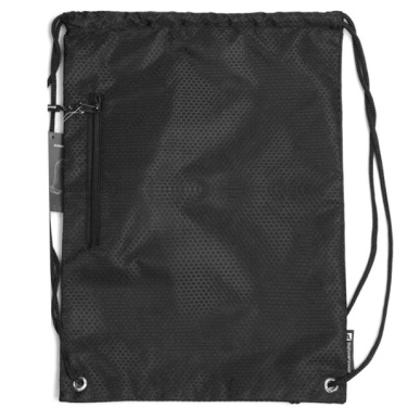 Logotrade advertising product image of: Drawstring bag NUNAVUT Schwarzwolf