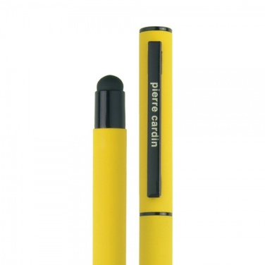 Logotrade promotional gift picture of: Writing set touch pen, soft touch CELEBRATION Pierre Cardin