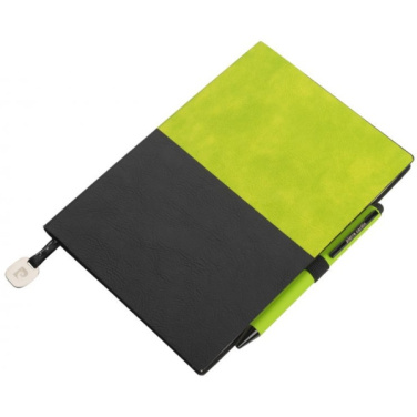 Logotrade promotional merchandise image of: Notepad A5 & ballpoint pen REPORTER Pierre Cardin