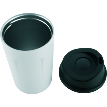 Logo trade promotional items image of: Thermo mug LIARD Schwarzwolf