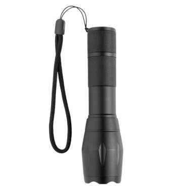 Logotrade business gift image of: Flashlight DELGADA Schwarzwolf