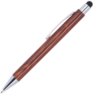 Logotrade business gift image of: Wooden ballpen BILZEN