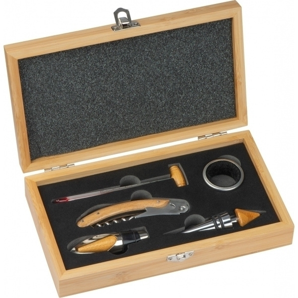 Logo trade business gifts image of: Wine set GROSSETO