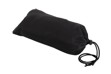 Logo trade promotional merchandise image of: Blanket BRISA Schwarzwolf