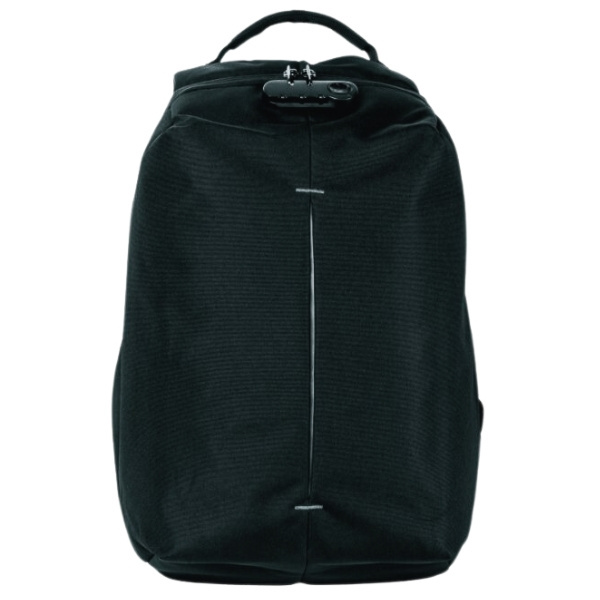 Logo trade promotional items image of: Backpack MAREB Schwarzwolf