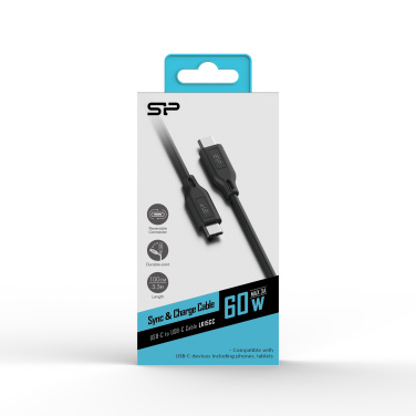 Logo trade corporate gifts image of: DATA TRANSFER CABLE LK15CC Type C-C