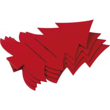 Logotrade corporate gifts photo of: Cutlery pad in Christmas tree shape DUFFEL